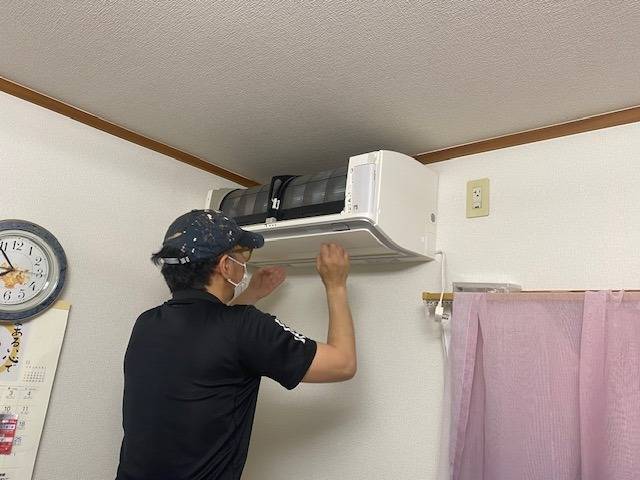 保育園のエアコンクリーニング