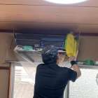 三菱とパナソニックのエアコンクリーニングに
